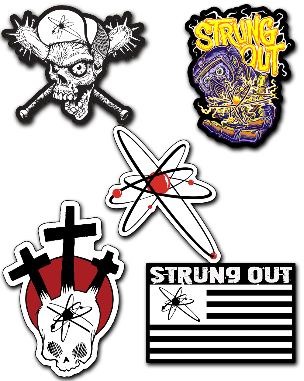 Sticker Pack Strung Out