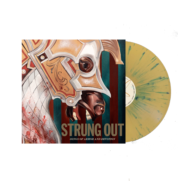 Songs of Armor and Devotion - Gold with Blue Splatter Limited Vinyl