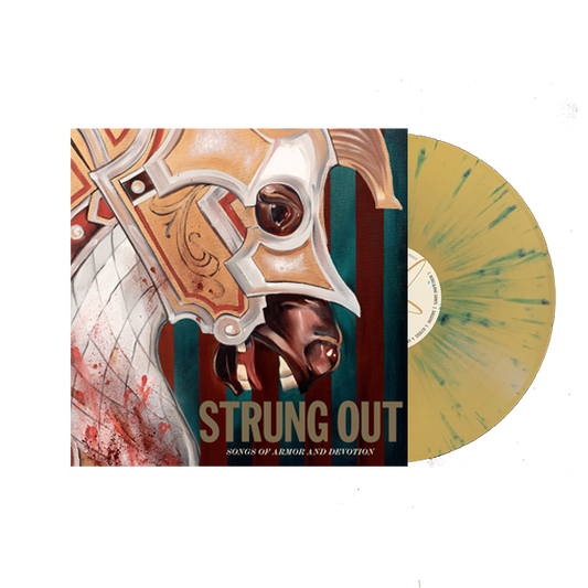 Songs of Armor and Devotion - Gold with Blue Splatter Limited Vinyl